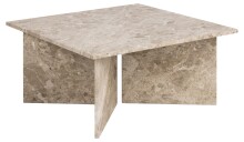 Couchtisch >Vega< in Braun, Marmor - 90x42x90cm...
