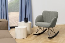 Satztisch >Mice< (2-teilig) in travertin, MDF - 33x40x48cm (BxHxT)