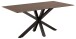 Esstisch >Heaven< in Braun, Glas, keramisch - 160x75,5x90cm (BxHxT)