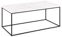 Couchtisch >Barossa< in weiss, MDF - 110x45x55cm...