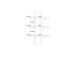 Wandregal >CHESAPEAKE< in Schnee Eiche/ Riviera Eiche Dekor - 70x121,1x23,6cm (BxHxT)