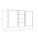 Sideboard >GLORIA< in Sonoma Eiche Dekor, 2 Türen, 4 Schubladen - 147x84,3x41cm (BxHxT)