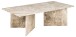 Couchtisch >Vega< in Braun, Marmor - 140x42x70cm (BxHxT)