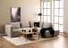 Couchtisch >Banbury< in natürlich, Eiche - 90x42x90cm (BxHxT)