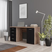 Schreibtisch >NET106< mit 4 Schubladen, in...