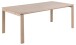 Kulissen-Esstisch >Linley< in Eiche weiss pigmentiert, MDF - 200x75x100 (BxHxT)