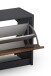 Garderoben-Set >TAMINA< 2-teilig in Old-Wood-Optik 97 x 190 x 25 cm (BxHxT)