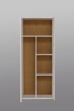 Mehrzweckschrank >NET106< mit Inneneinteilung, in...