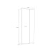 Mehrzweckschrank >NET106< mit Inneneinteilung, in Sandeiche Dekor / Weiss - 68,9x179,1x34,8cm (BxHxT)
