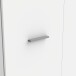 Schuhschrank >NET106< mit 5 Böden / 6 Fächern, in weiß - 68,9x179,1x34,8cm (BxHxT)
