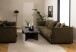 Couchtisch >Vega< aus Naturstein, in Marmor Braun/Grau - 140x42x70cm (BxHxT)