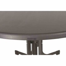 Klapptisch >252/< in anthrazit, Mecalit®-Pro, Stahl - 140x72x90cm (BxHxT)
