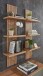Wohnwand >Core< (3-teilig) in schilf matt / Artisan Dekor - 240x77x44 (BxHxT)
