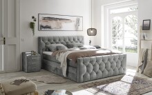Boxspringbett >Cashfield< 6cm Topper, 2...