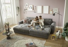 Big-Sofa >BARURA Loveseat< mit 4 Kissen, Bezug...