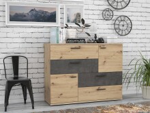 Sideboard >Skive< 4 Schubladen, 2 Türen, in...