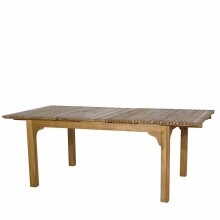 Gartentisch >FALUN< ausziehbar bis 201,3cm in natur...