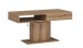 Couchtisch >CORTADO< höhenverstellbar bis 80cm, Schublade, in Coast Evoke Eiche Dekor - 110x60/80x65cm (BxHxT)