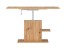 Couchtisch >CORTADO< höhenverstellbar bis 73cm, in Artisan Eiche Dekor - 110x55/73x65cm (BxHxT)