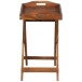 Tabletttisch >ASTORIA< in geölt, Akazienholz  - 60x66,5x40,5cm (BxHxT)