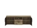 Wohnwand >Grano< (3-teilig) in Viking Eiche Dekor - 215x195x41 (BxHxT)
