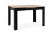 Kulissentisch >Birmingham< ausziehbar bis 165cm, in Artisan Eiche Dekor / Schwarz - 125/165x75x80cm (BxHxT)