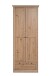 Mehrzweckschrank >Timber< 2 Türen, 1 Schublade, 5 Böden, Landhaus, in Artisan Eiche Dekor

 - 80x200x39cm (BxHxT)