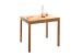 Esstisch >TI-0650< ib Wildeiche massiv geölt - 110x75x70cm (BxHxT)