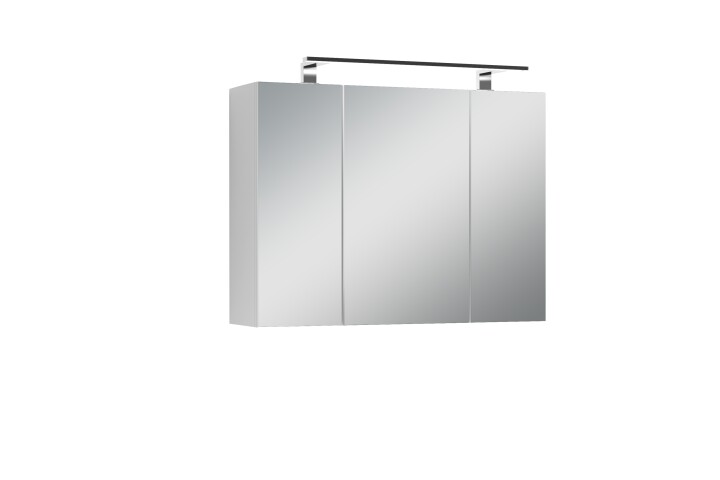 Spiegelschrank >SPREE< in weiß 80 x 60 x 20 cm (BxHxT)
