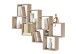 Wandregal >LAURIO 3< in Eiche Dekor - 94,5x120,8x15,7cm (BxHxT)