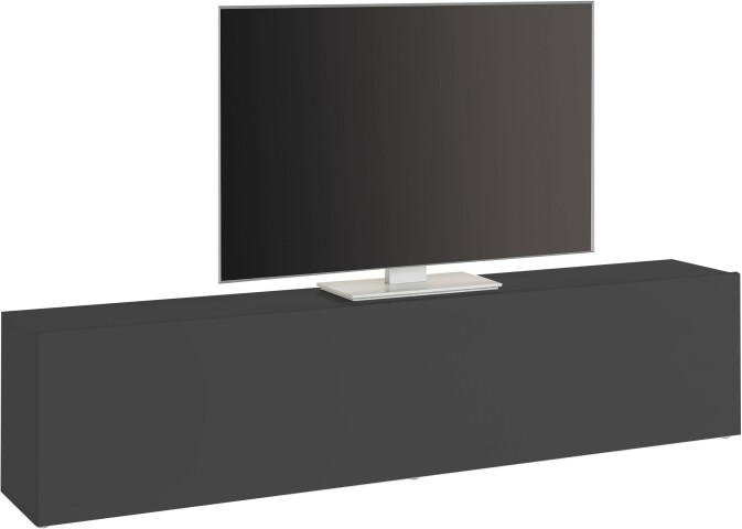 TV-Board >Benevent< in Anthrazit matt - 180x40x30cm (BxHxT)