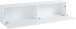 TV-Board >Benevent< in Weiß Hochglanz - 180x40x30cm (BxHxT)