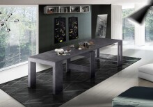 Essbank >Pachino< (2er-Set) in Schiefer - 66/290x45x25cm (BxHxT)