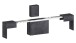Essbank >Pachino< in Schiefer - 66/290x45x25cm (BxHxT)