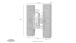 Wohnwand >Benevent< (3-teilig) in Anthrazit matt - 140x180x30 (BxHxT)