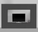 Wohnwand >Benevent< (4-teilig) in Anthrazit matt - 260x180x30 (BxHxT)