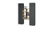 Wohnwand >Benevent< (3-teilig) in Anthrazit matt - 140x180x30 (BxHxT)