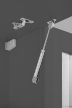 Wohnwand >Benevent< (5-teilig) in Anthrazit matt - 280x180x30 (BxHxT)