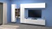 Wohnwand >Benevent< (5-teilig) in Weiß Hochglanz - 320x180x30 (BxHxT)