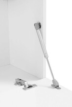 Wohnwand >Benevent< (5-teilig) in Weiß Hochglanz - 280x180x30 (BxHxT)