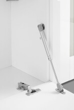 Wohnwand >Benevent< (4-teilig) in Weiß Hochglanz - 260x180x30 (BxHxT)