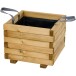 Pflanzkübel >TAUNUS< in natur, Kiefer FSC® 100% - 40x33x40cm (BxHxT)