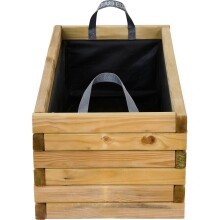 Pflanzkübel >TAUNUS< in natur, Kiefer FSC® 100% - 90x35x40cm (BxHxT)