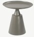 Beistelltisch >1157< in Metall Grau - 49x50cm (HxD)