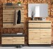Garderoben-Set >Corte< (4-teilig) Evoke Eiche Dekor - 205x201x45 BxHxT