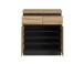 Garderoben-Set >Corte< (4-teilig) Evoke Eiche Dekor - 205x201x45 BxHxT