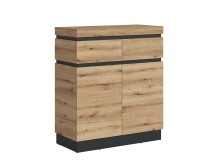 Garderoben-Set >Corte< (2-teilig) Evoke Eiche Dekor...