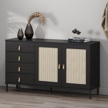 Sideboard >WZ-0800< 4 Schübe, 2 Türen,...