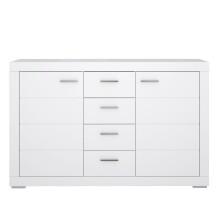 Sideboard >SNOW< 4 Schübe, 2 Türen, in...