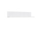 Wandboard >SNOW< in weiß - 110x22,1x24,3cm (BxHxT)
